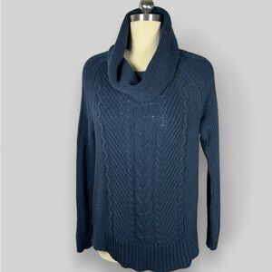 CAbi Cocoon Sapphire Sweater, sz S